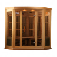 3 - Person FAR Infrared Sauna in Cedar — product view 2