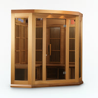 3 - Person FAR Infrared Sauna in Cedar — product view 6