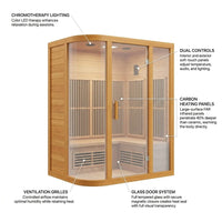 3 - Person FAR Infrared Sauna in Cedar — How It Works